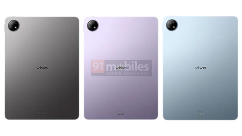 vivo Pad 2 設計曝光 經典灰、靜謐藍與優雅紫三色亮相，定檔4月20日發布